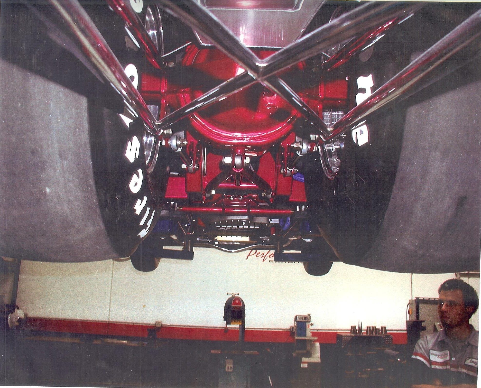 Bottom Engine of the Car